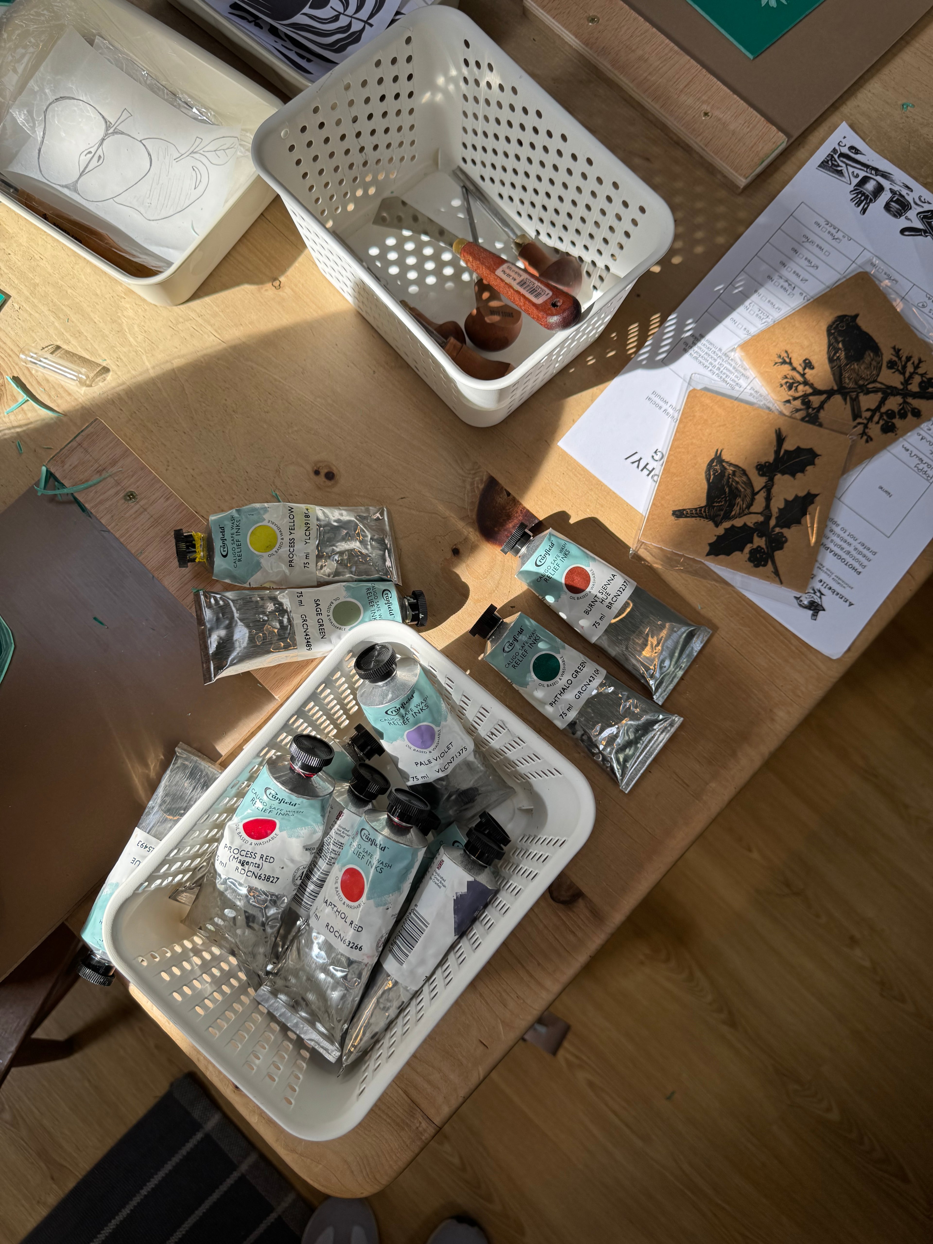 Linocut Workshop, 07/09/2026